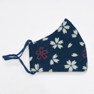 100% Cotton Reusable Face Mask - Sakura Cherry Blossom