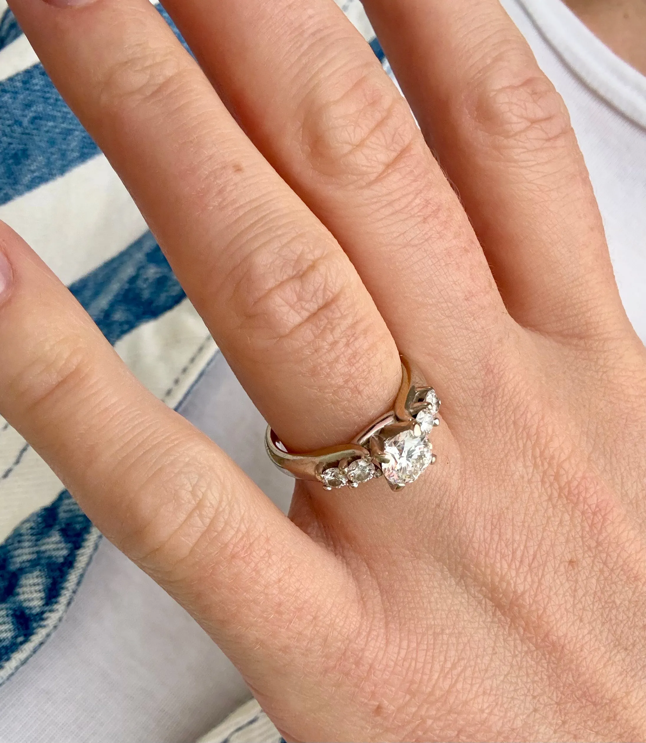 1.00ctw Diamond Ring, 18k