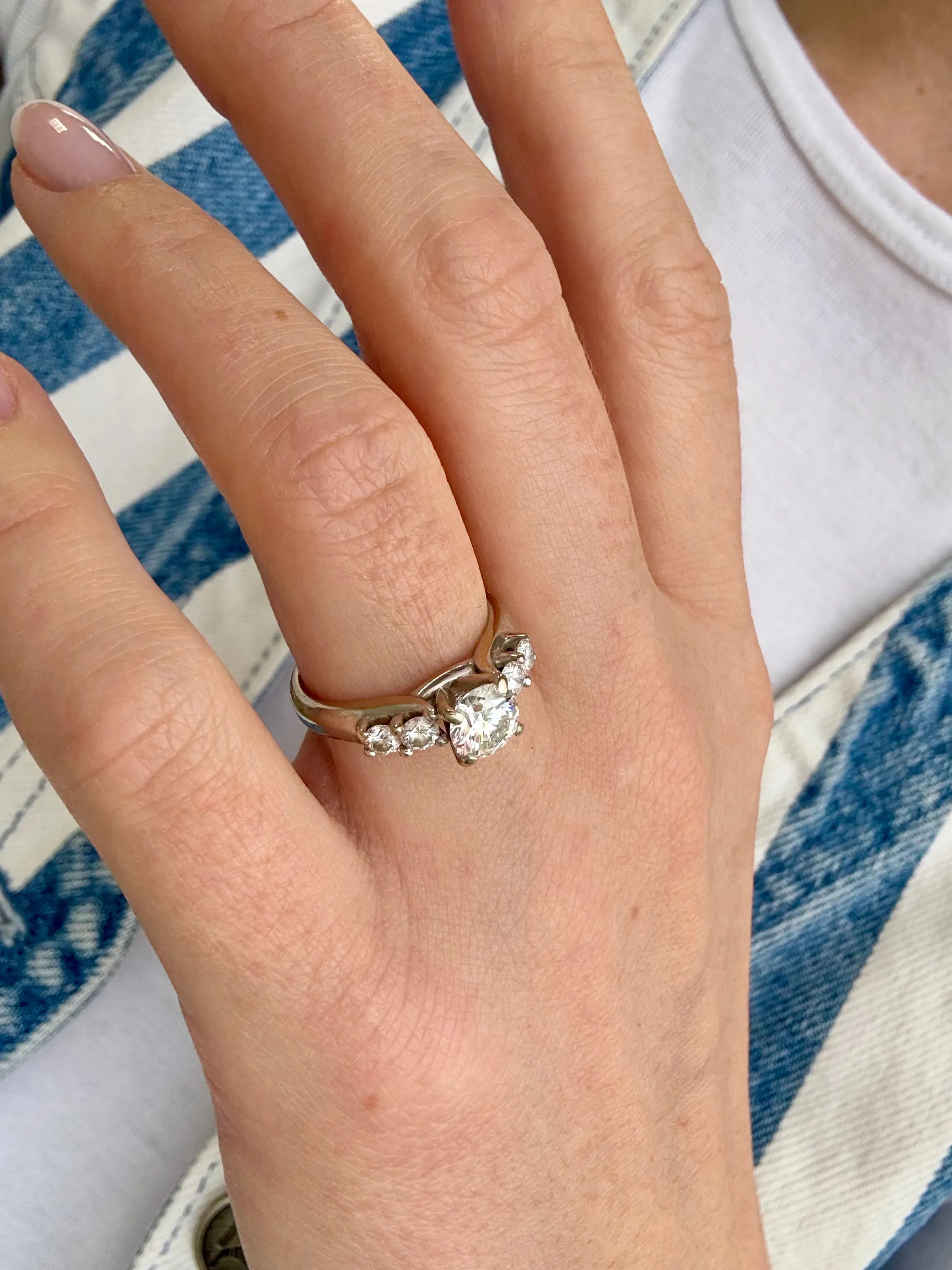1.00ctw Diamond Ring, 18k
