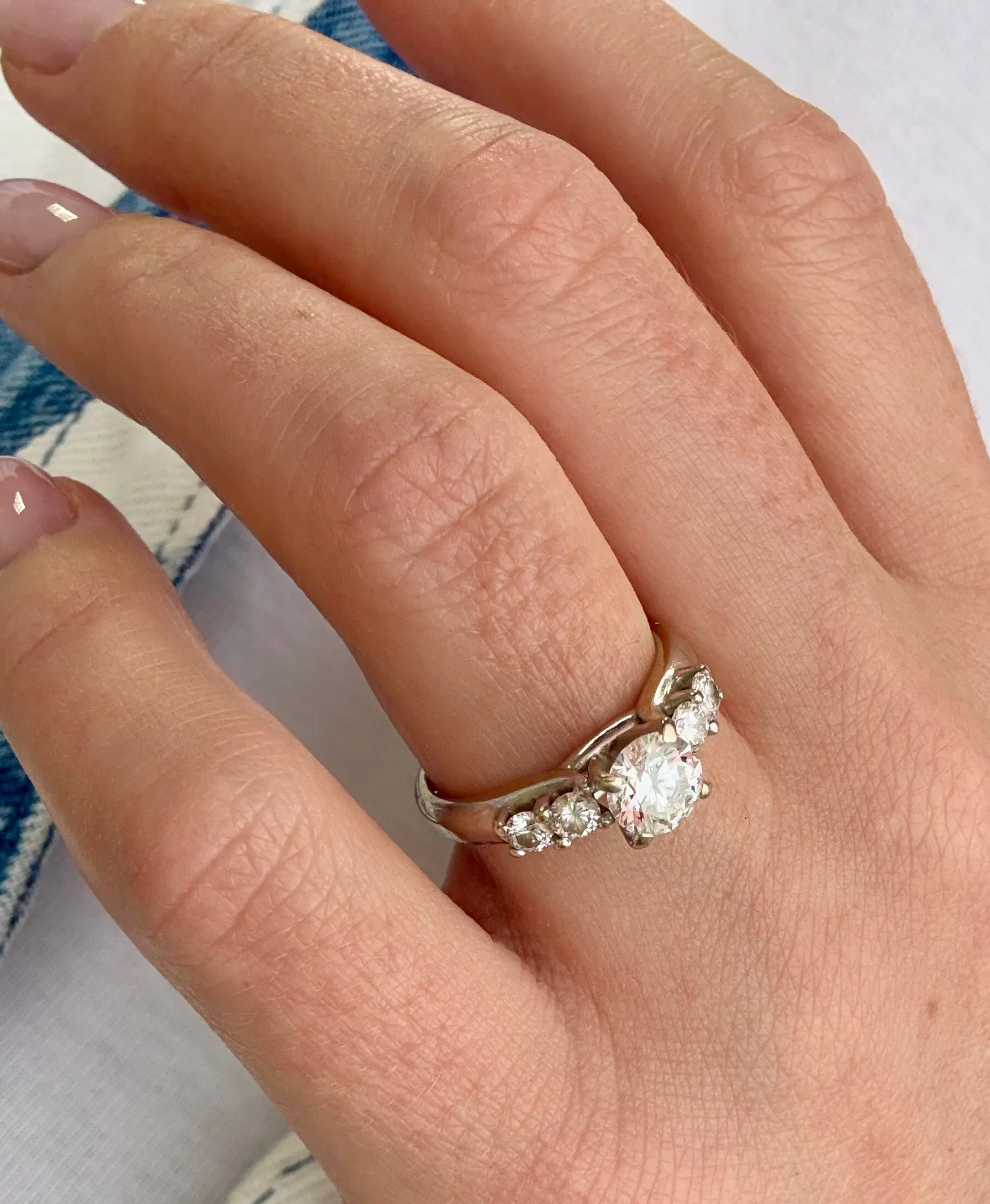 1.00ctw Diamond Ring, 18k