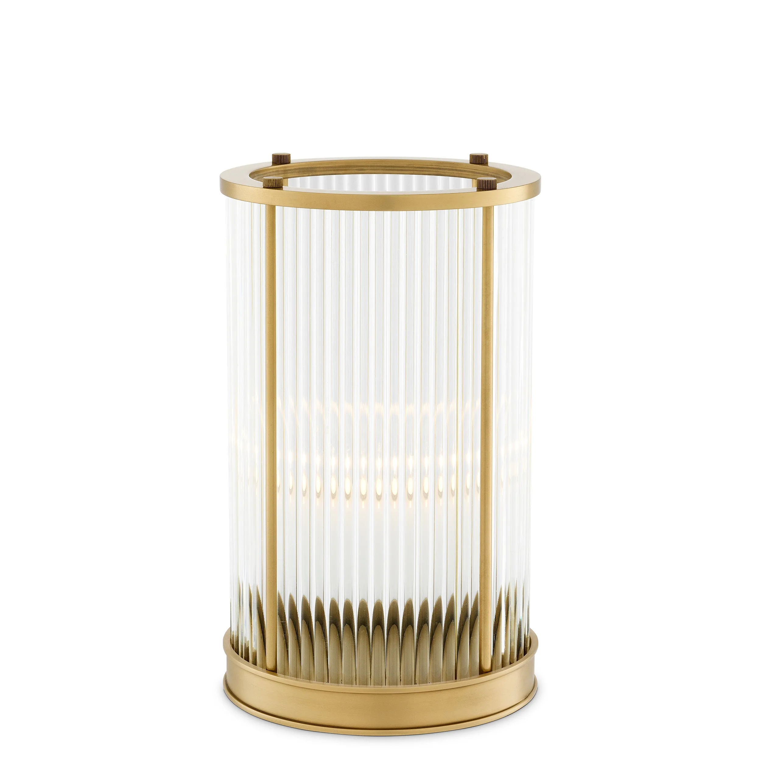 111637 - Hurricane Mayson antique brass finish S