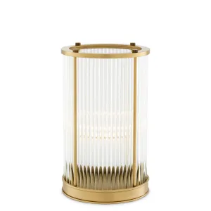 111637 - Hurricane Mayson antique brass finish S