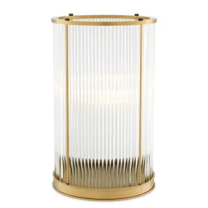 111641 - Hurricane Mayson antique brass finish L