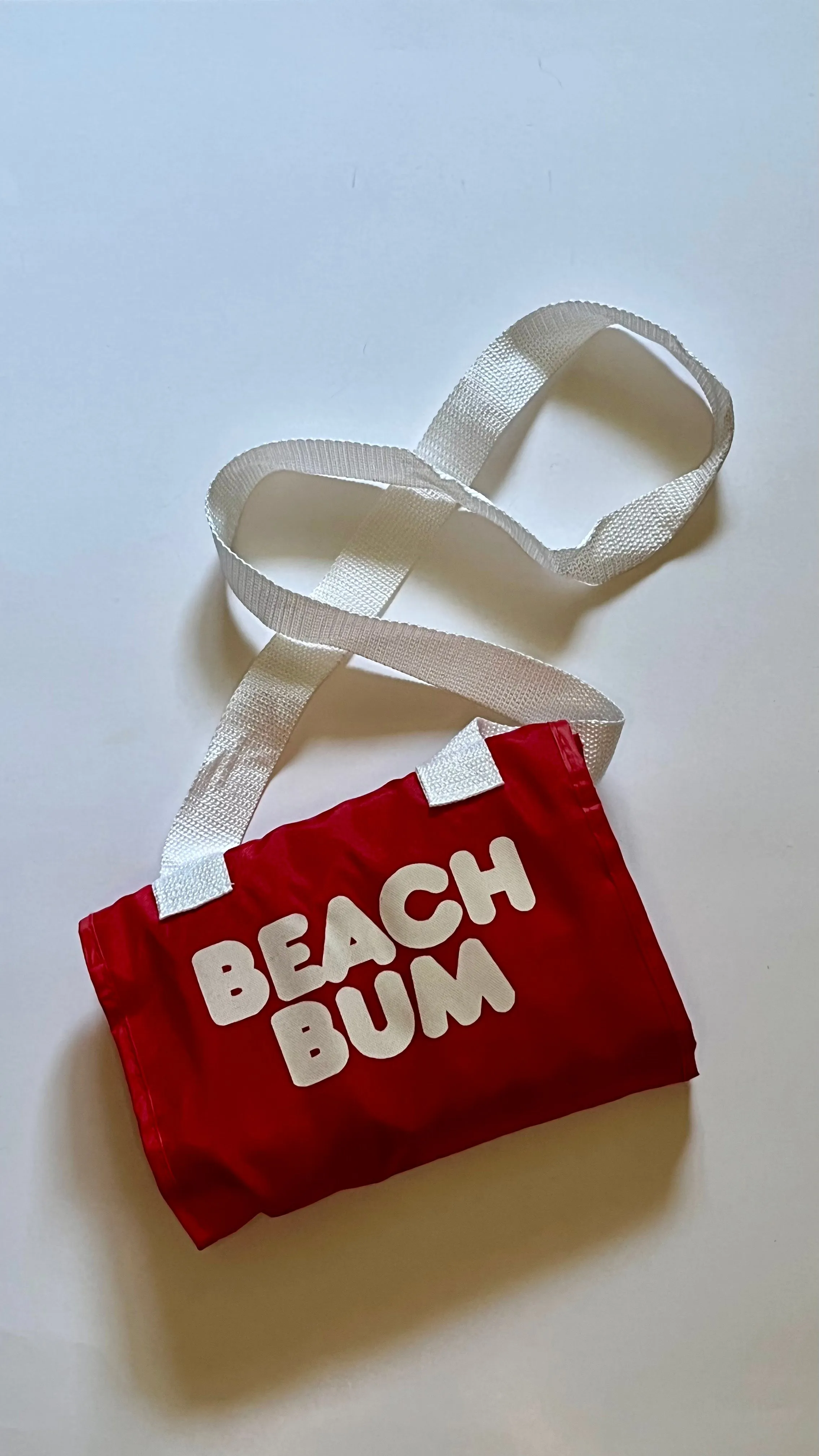 1980s Beach Bum Beach Bag