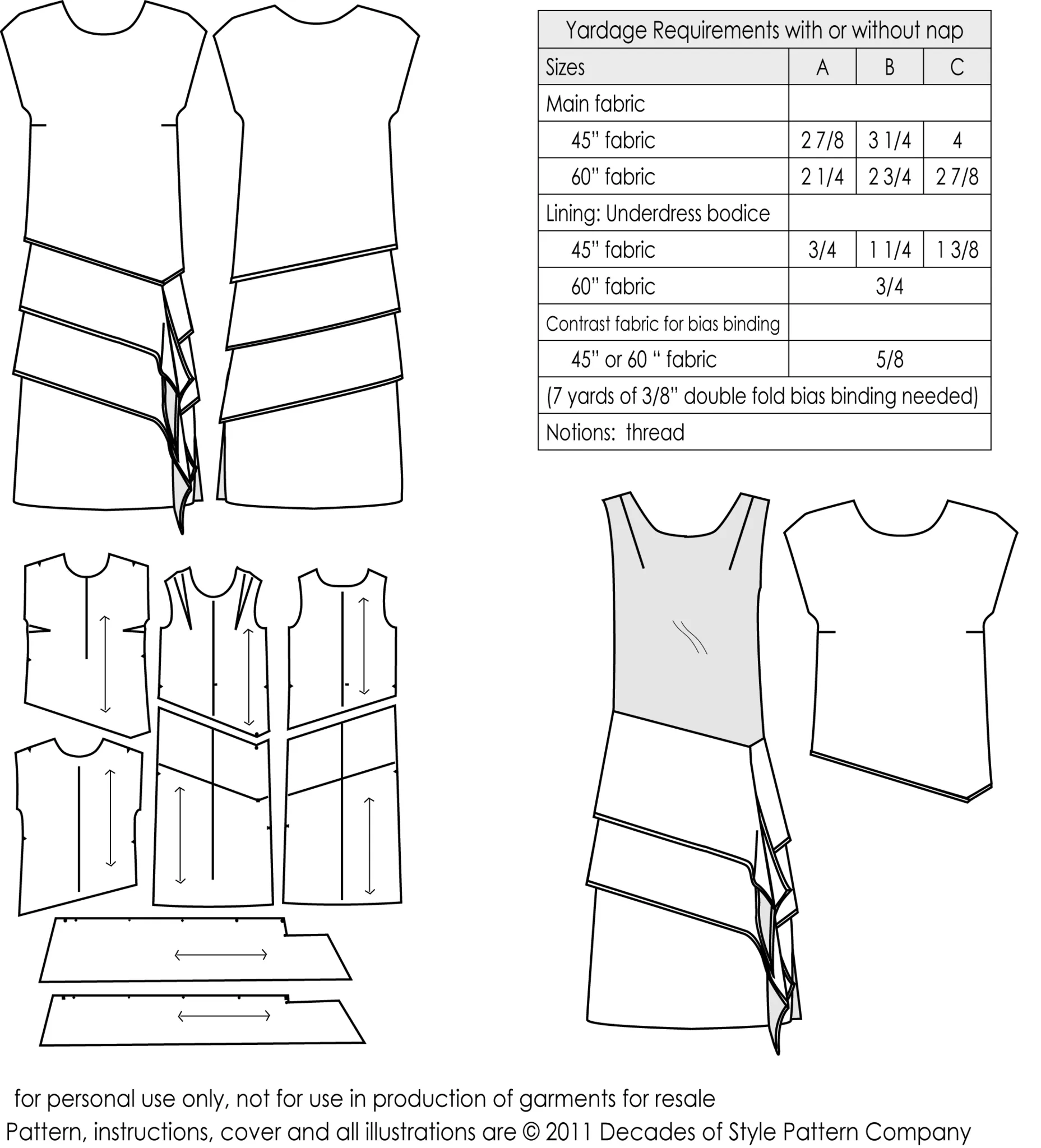 #2004     1920s Tier-rific Ensemble