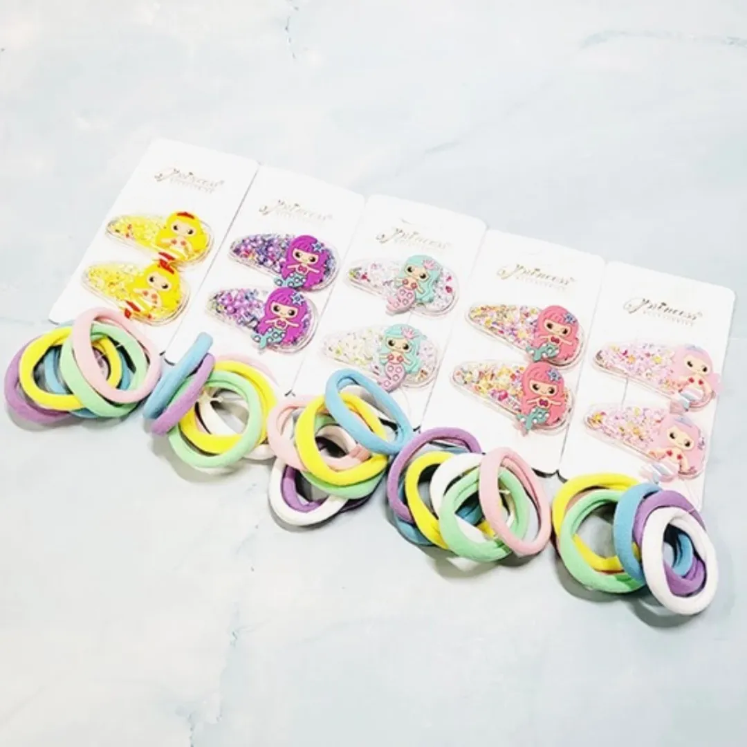 8 piece multi hair accessory set