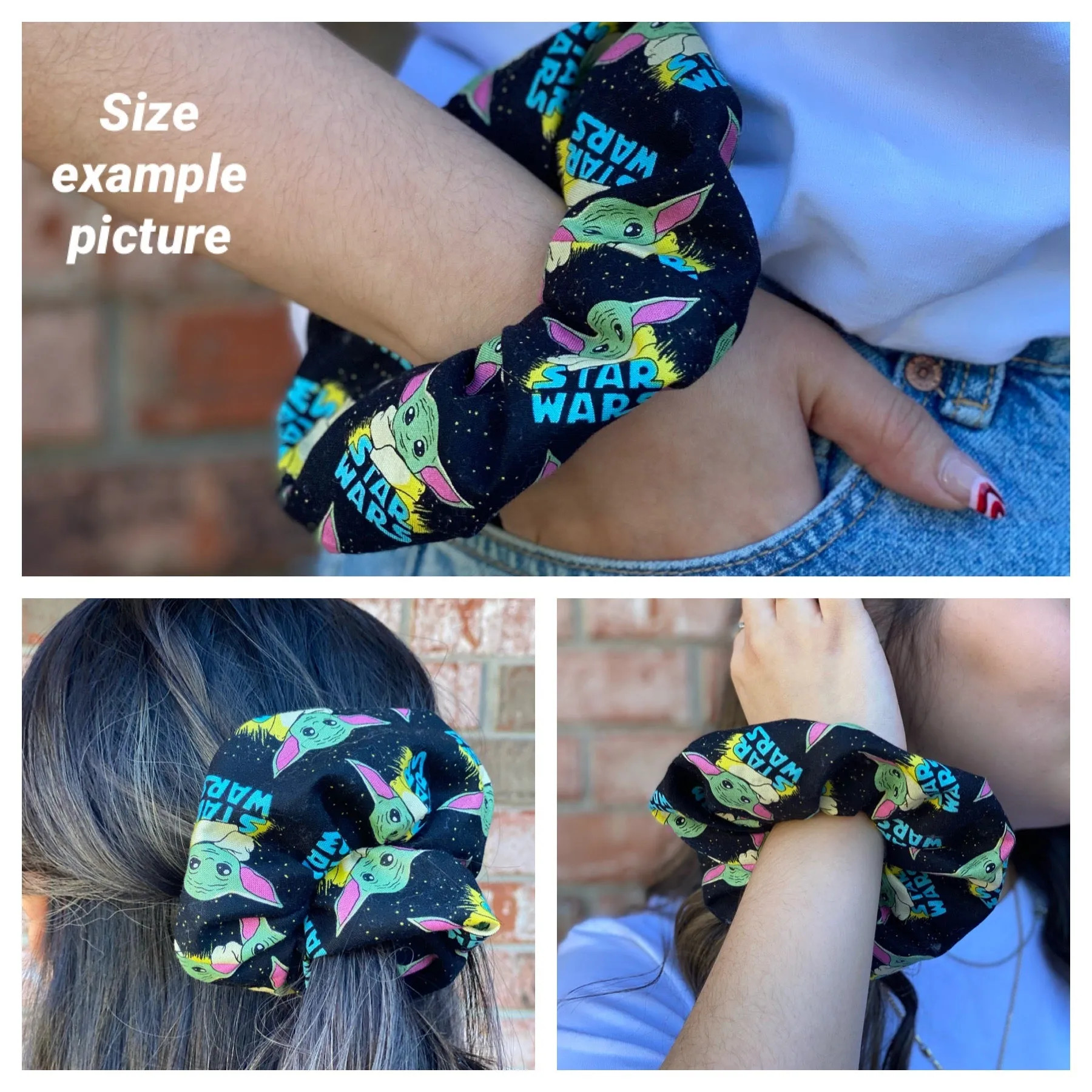 ACDC Scrunchie Hair Tie