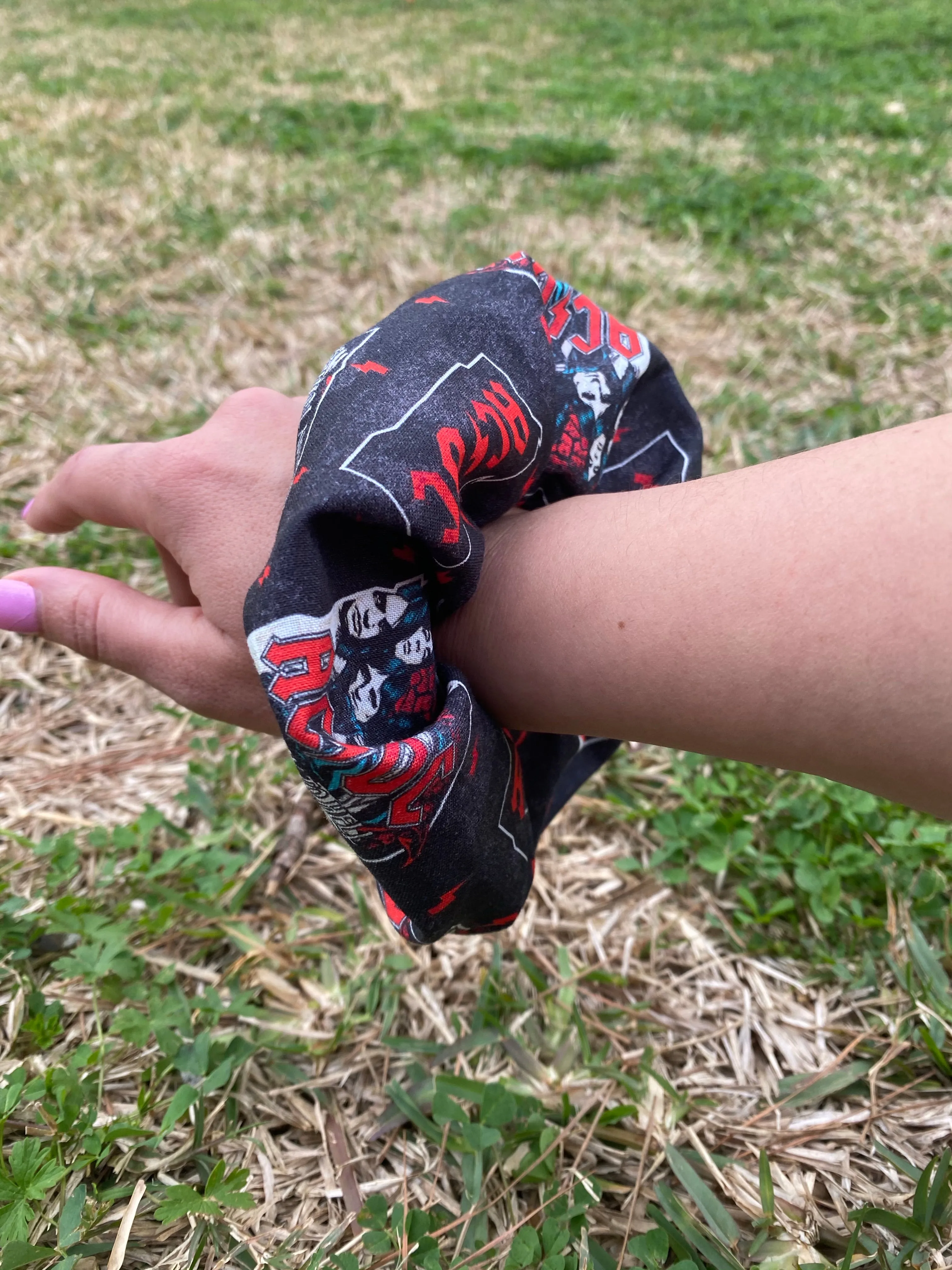 ACDC Scrunchie Hair Tie