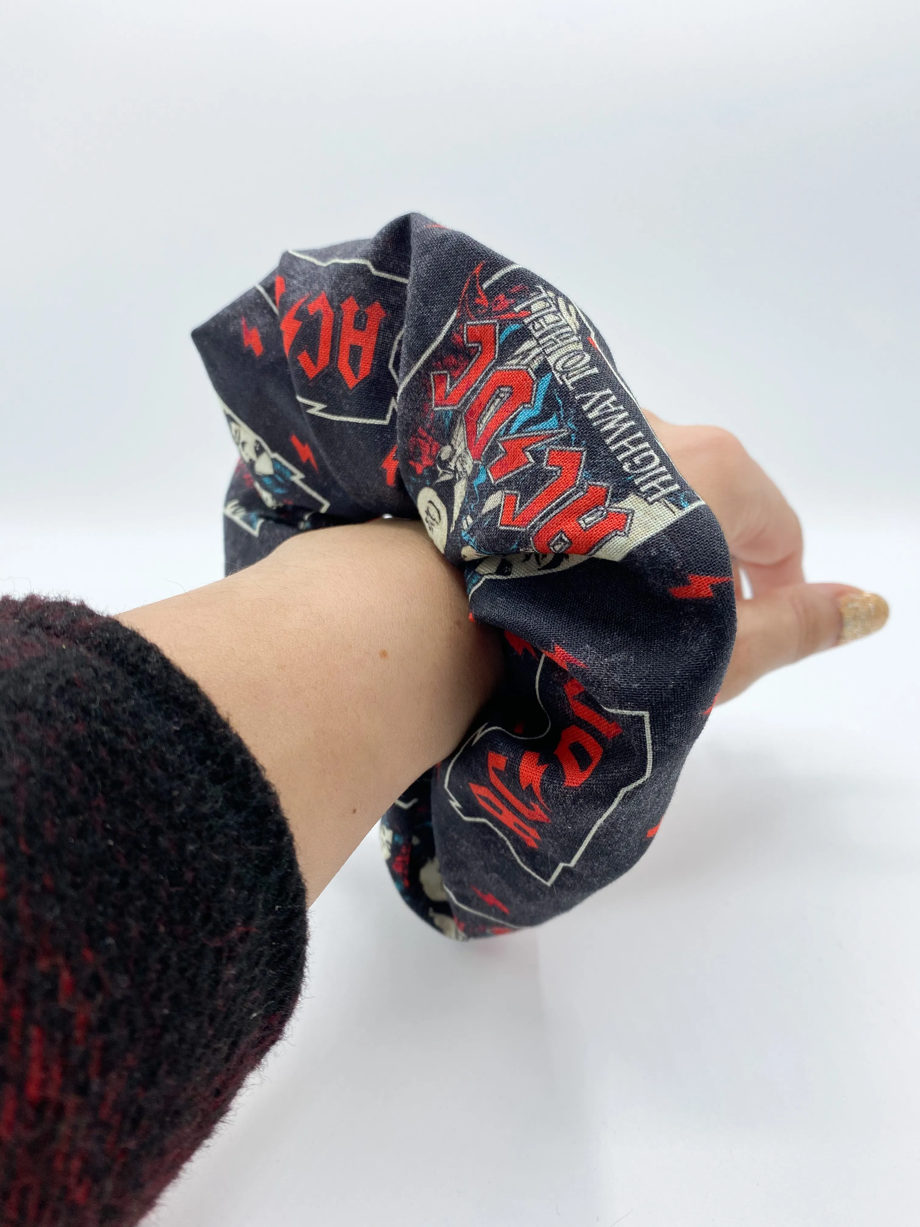 ACDC Scrunchie Hair Tie