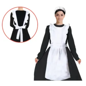 Adult Colonial Apron & Hat