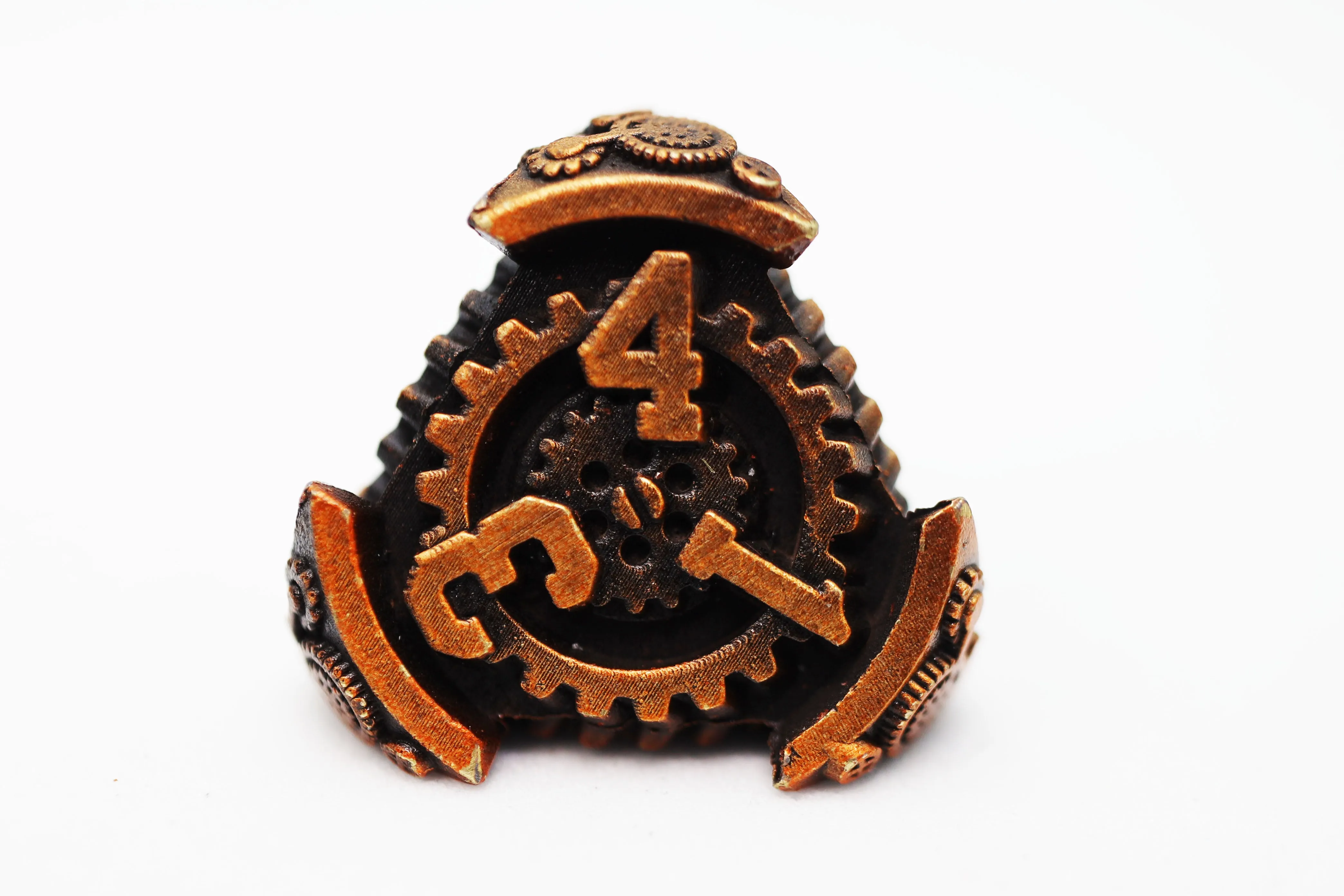 Airship Gears: Drifting Dirigible - Metal RPG Dice Set