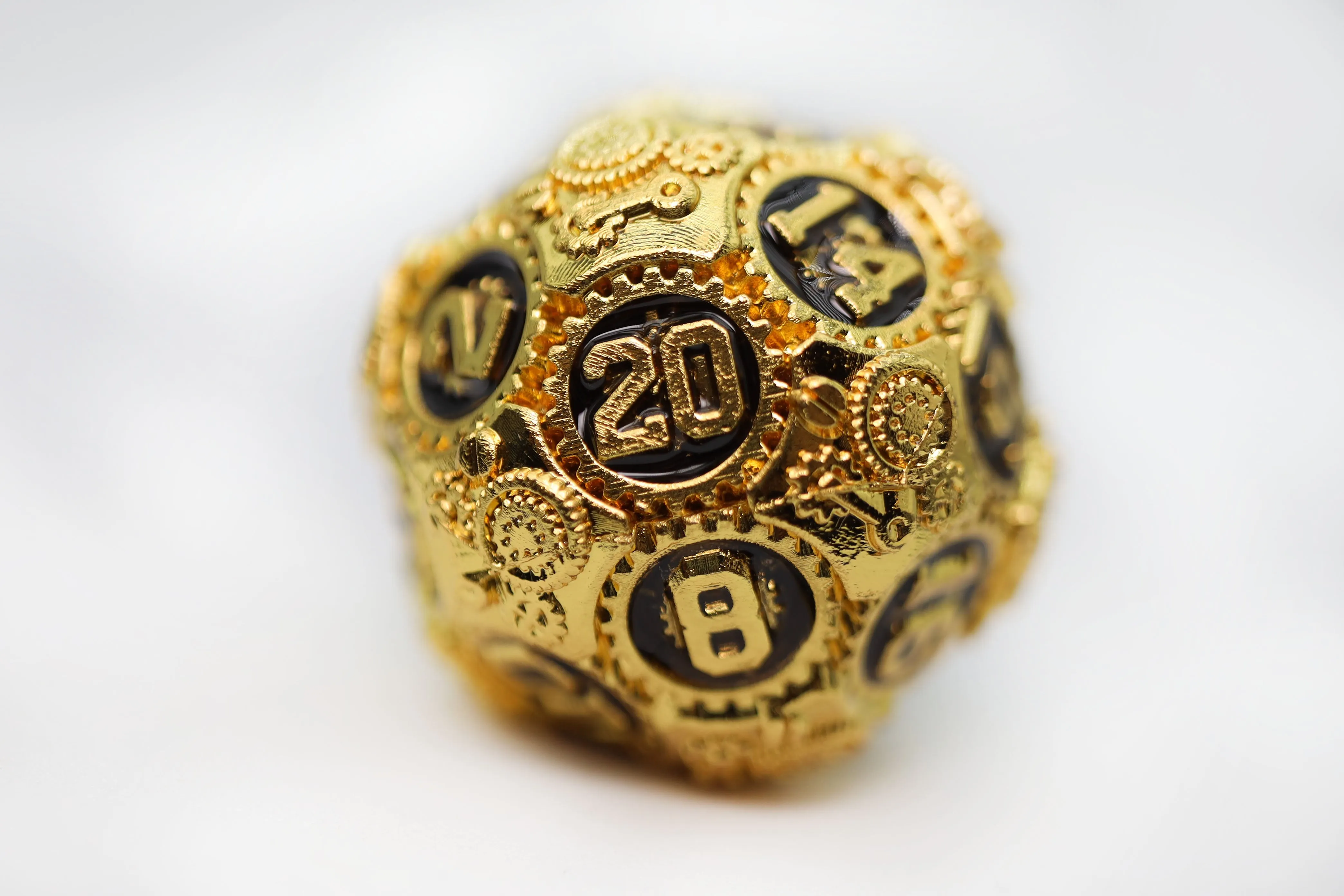 Airship Gears: Imperial Aircraft - Metal RPG Dice Set