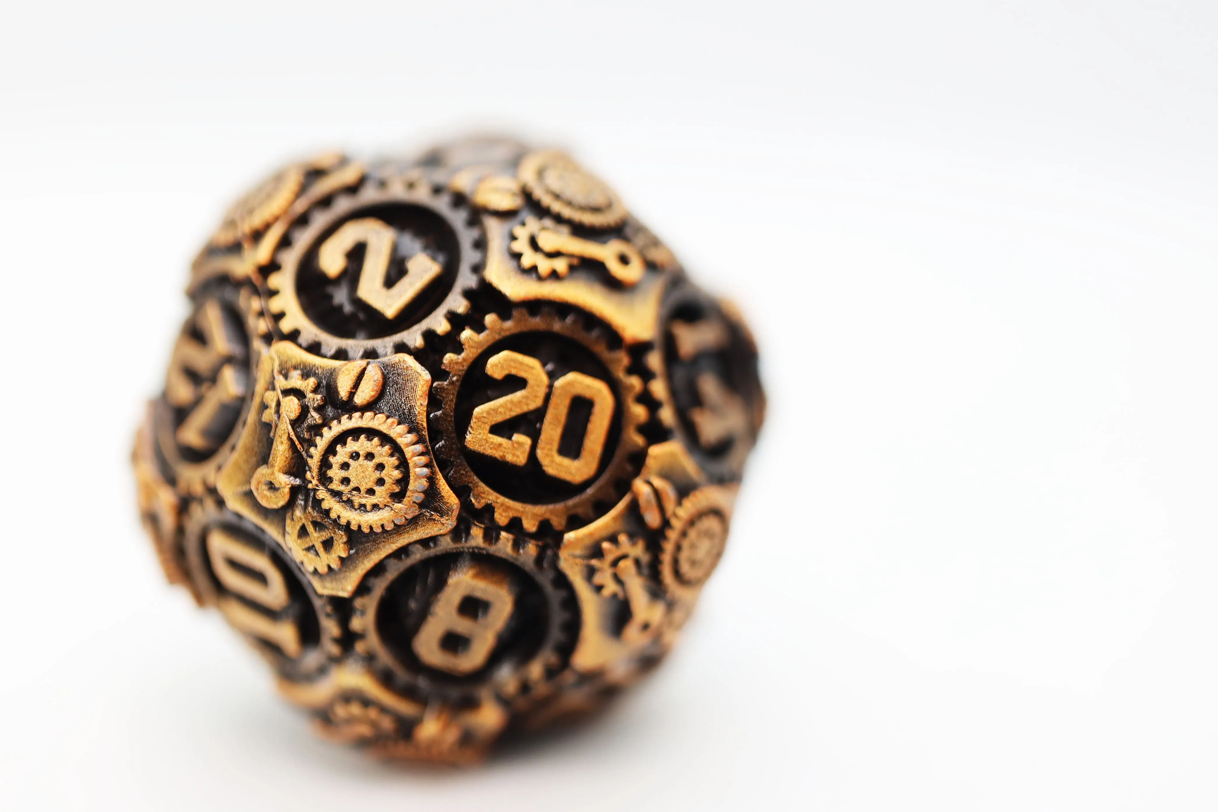 Airship Gears: The Rustbucket - Metal RPG Dice Set
