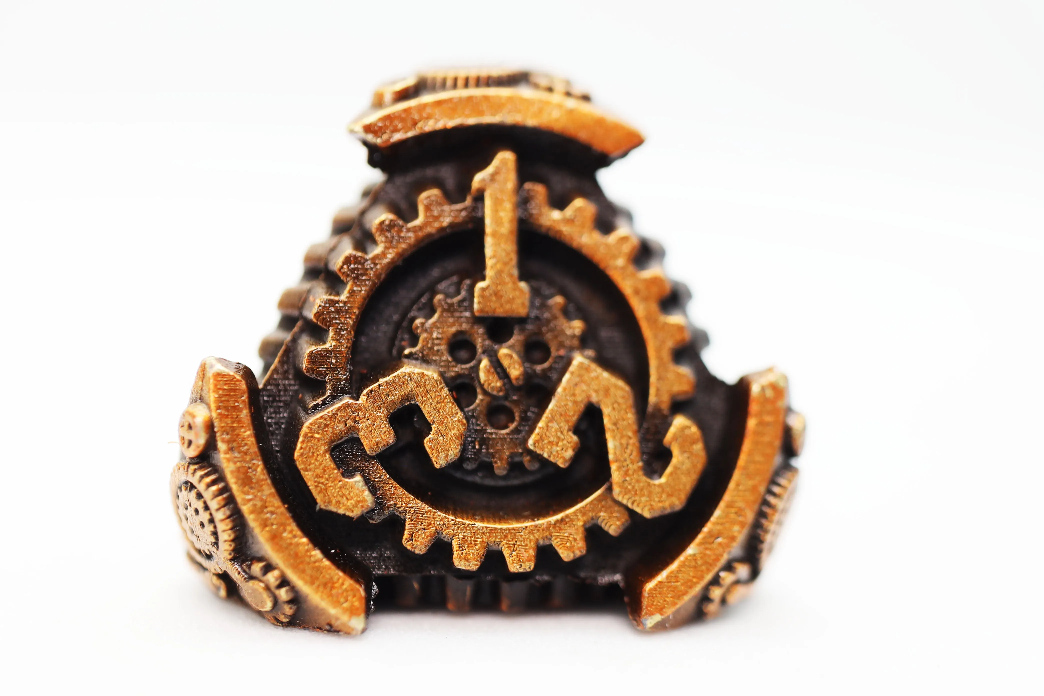 Airship Gears: The Rustbucket - Metal RPG Dice Set