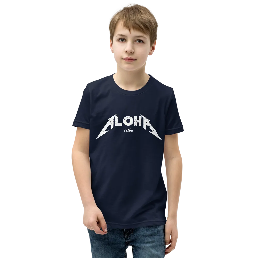 Aloha Tribe Hawaii Aloha Metal Youth T-Shirt