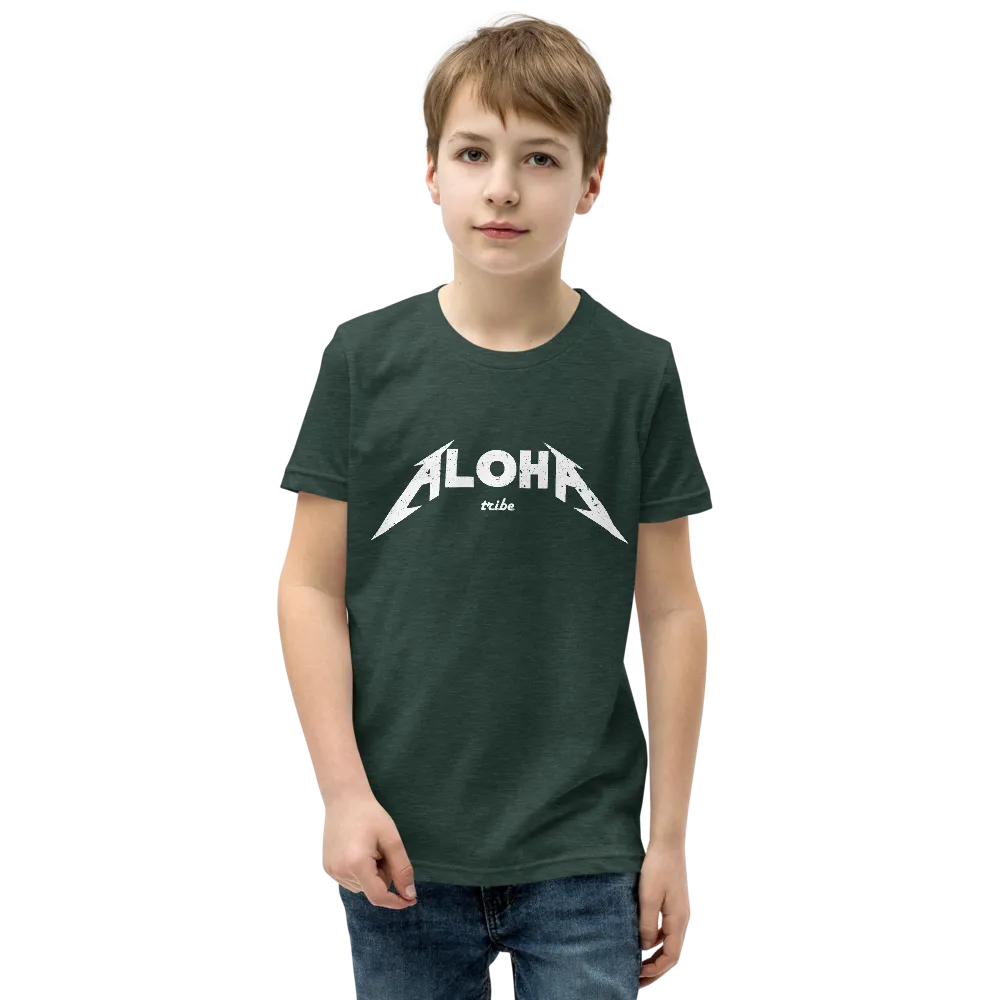 Aloha Tribe Hawaii Aloha Metal Youth T-Shirt