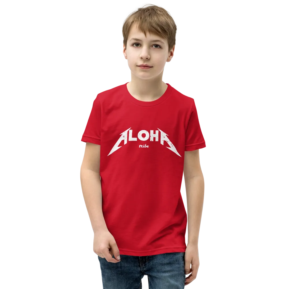 Aloha Tribe Hawaii Aloha Metal Youth T-Shirt