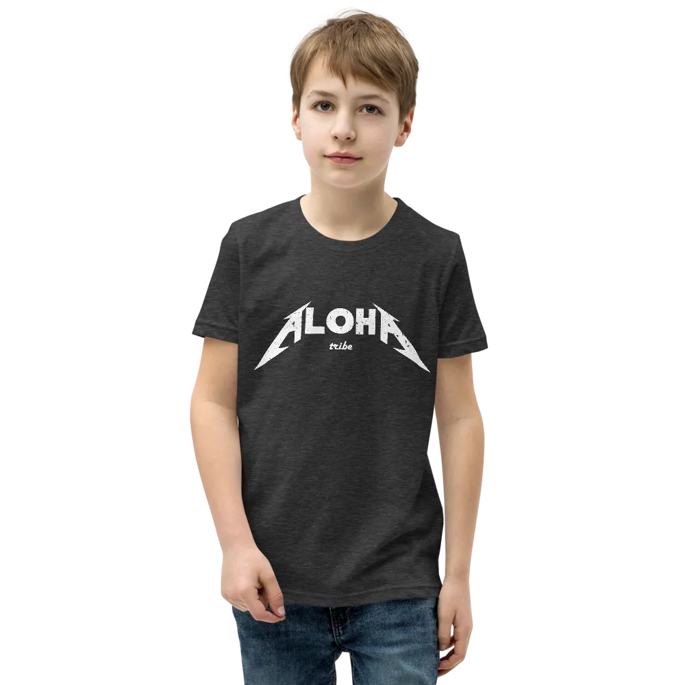 Aloha Tribe Hawaii Aloha Metal Youth T-Shirt