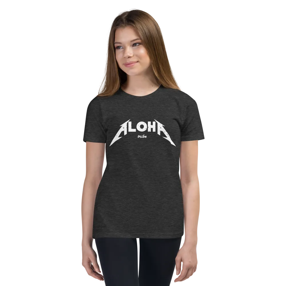 Aloha Tribe Hawaii Aloha Metal Youth T-Shirt