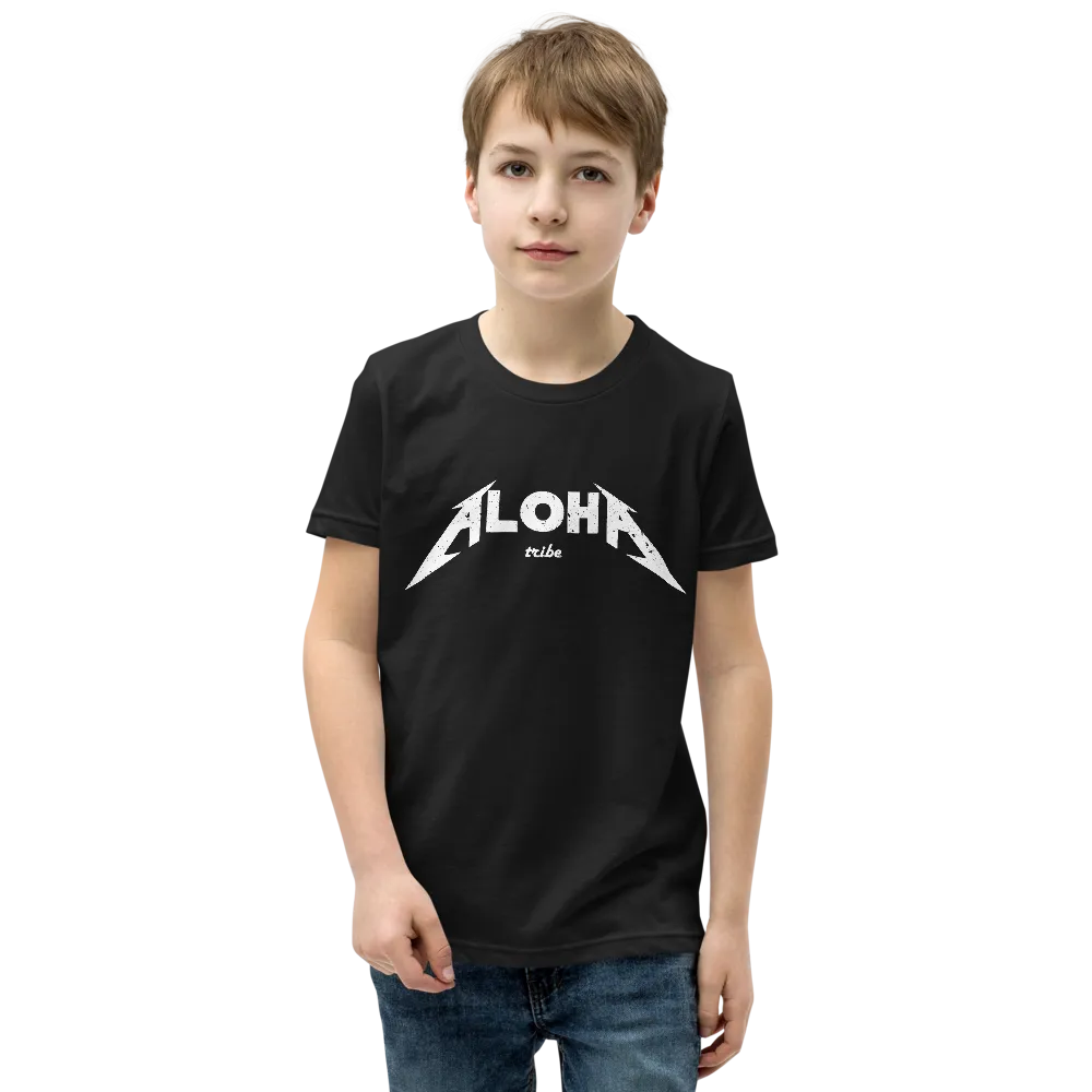 Aloha Tribe Hawaii Aloha Metal Youth T-Shirt