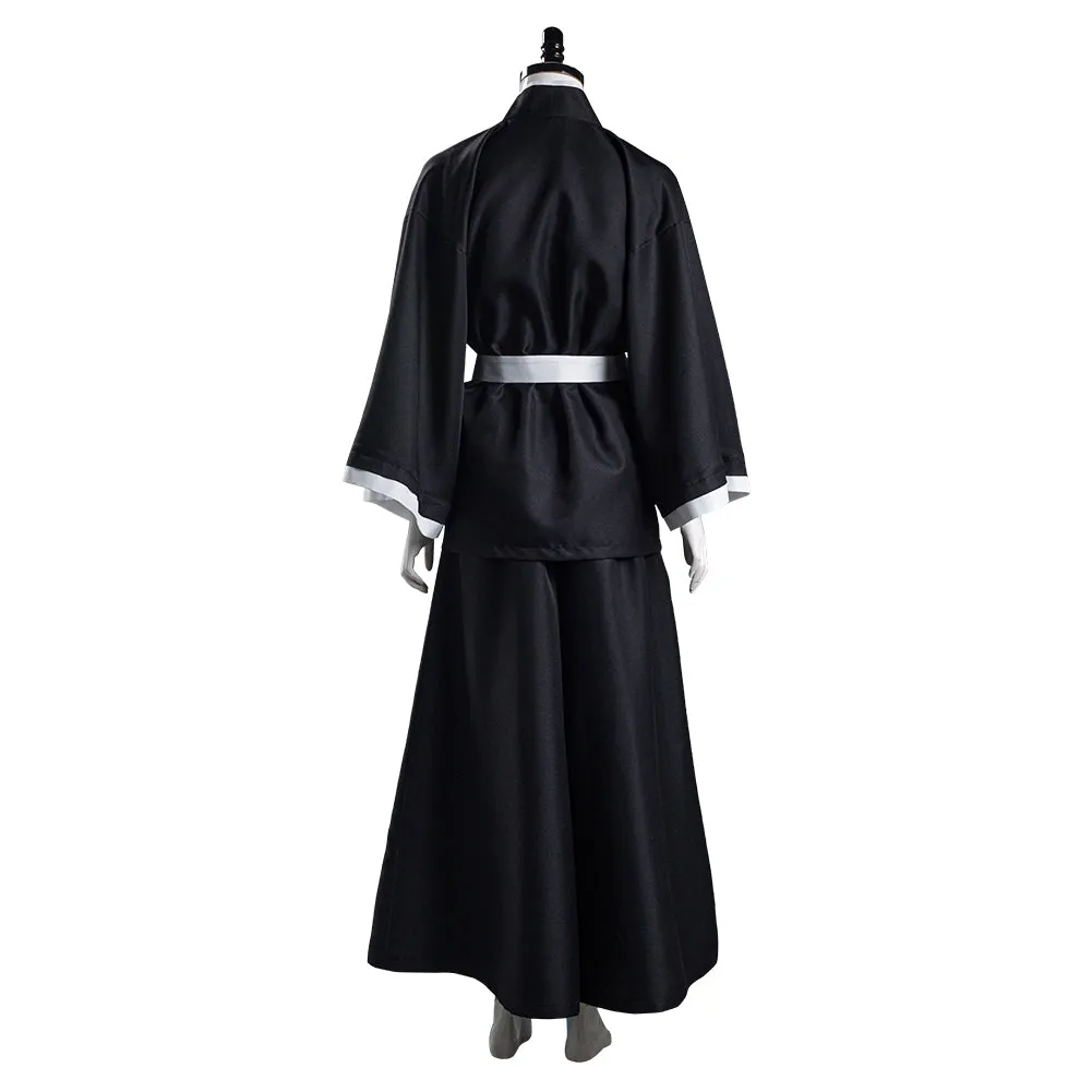 Anime Bleach Halloween Carnival Suit Kuchiki Rukia Cosplay Costume Japanese Kimono Outfits