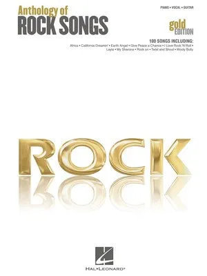 ANTHOLOGY OF ROCK SONGS GOLD EDITION PVG (O/P)