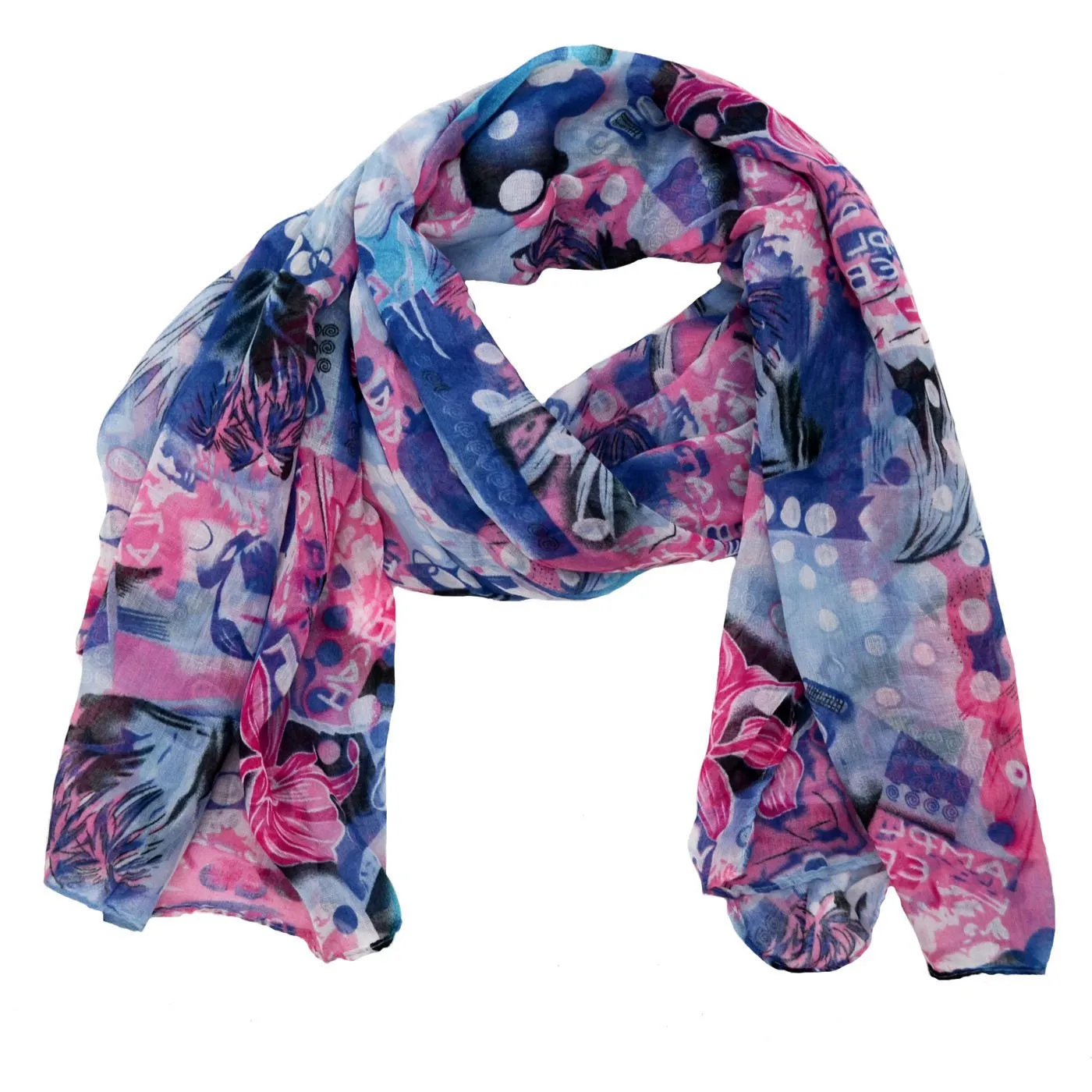 Arina Southbeach Floral Print Scarf