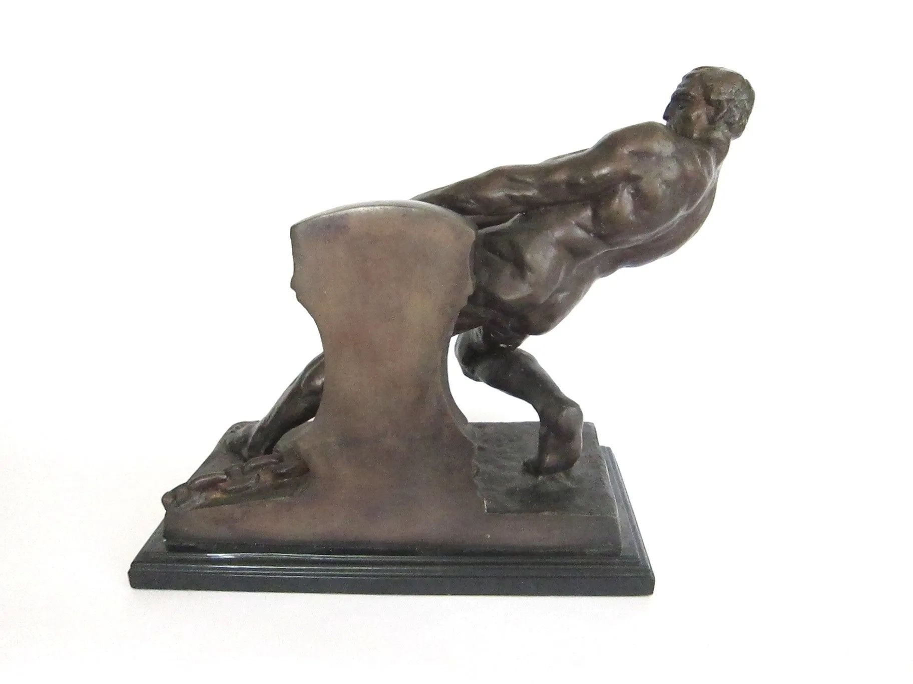 Art Deco French Bronze Sculpture by Henri Bargas