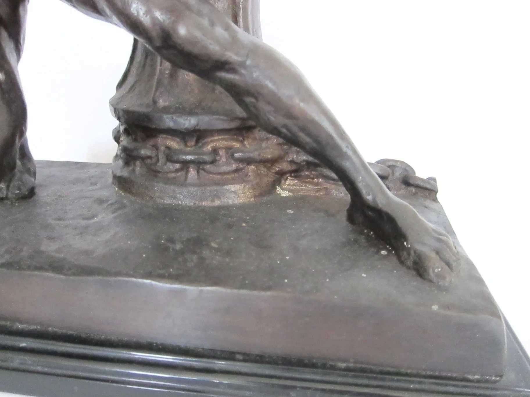 Art Deco French Bronze Sculpture by Henri Bargas