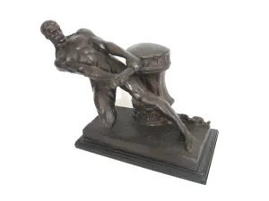 Art Deco French Bronze Sculpture by Henri Bargas