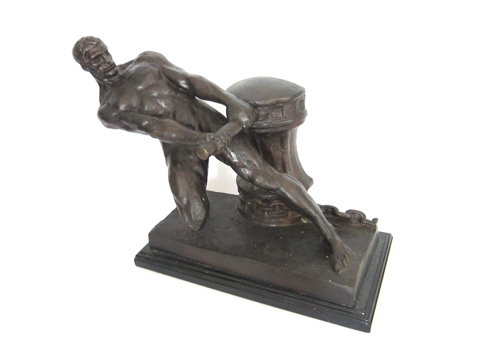 Art Deco French Bronze Sculpture by Henri Bargas