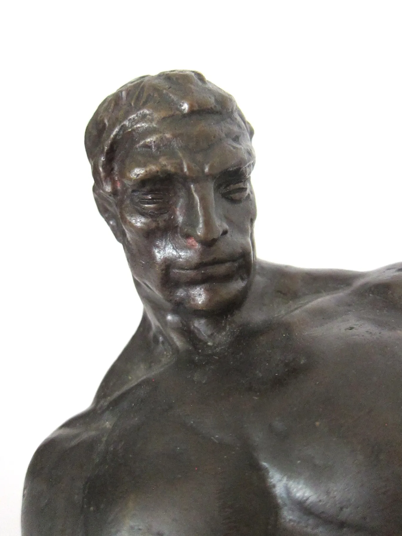 Art Deco French Bronze Sculpture by Henri Bargas