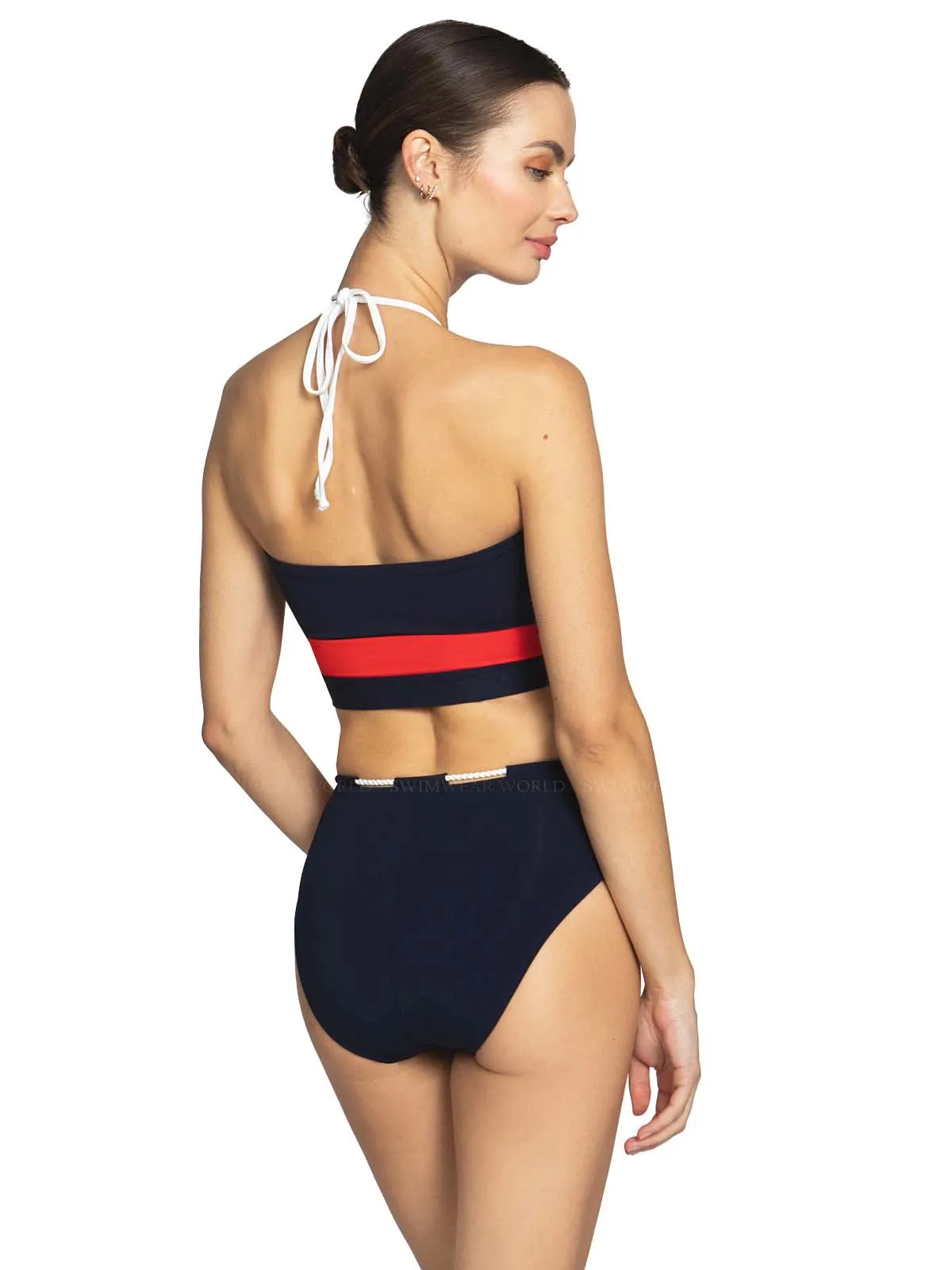 Babe Bandeau-Babe High Waist Bikini
