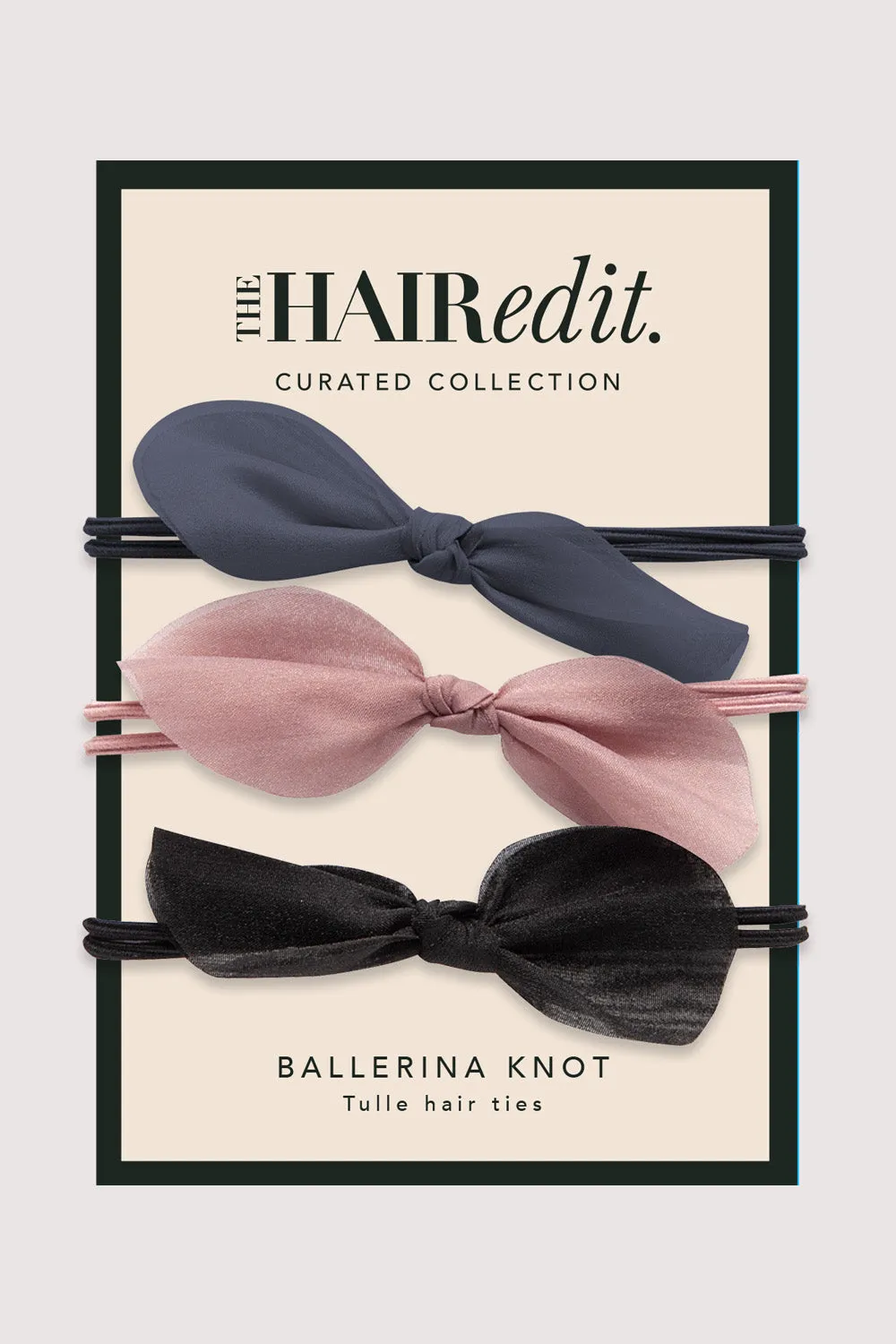Ballerina Knot Hair Ties Set