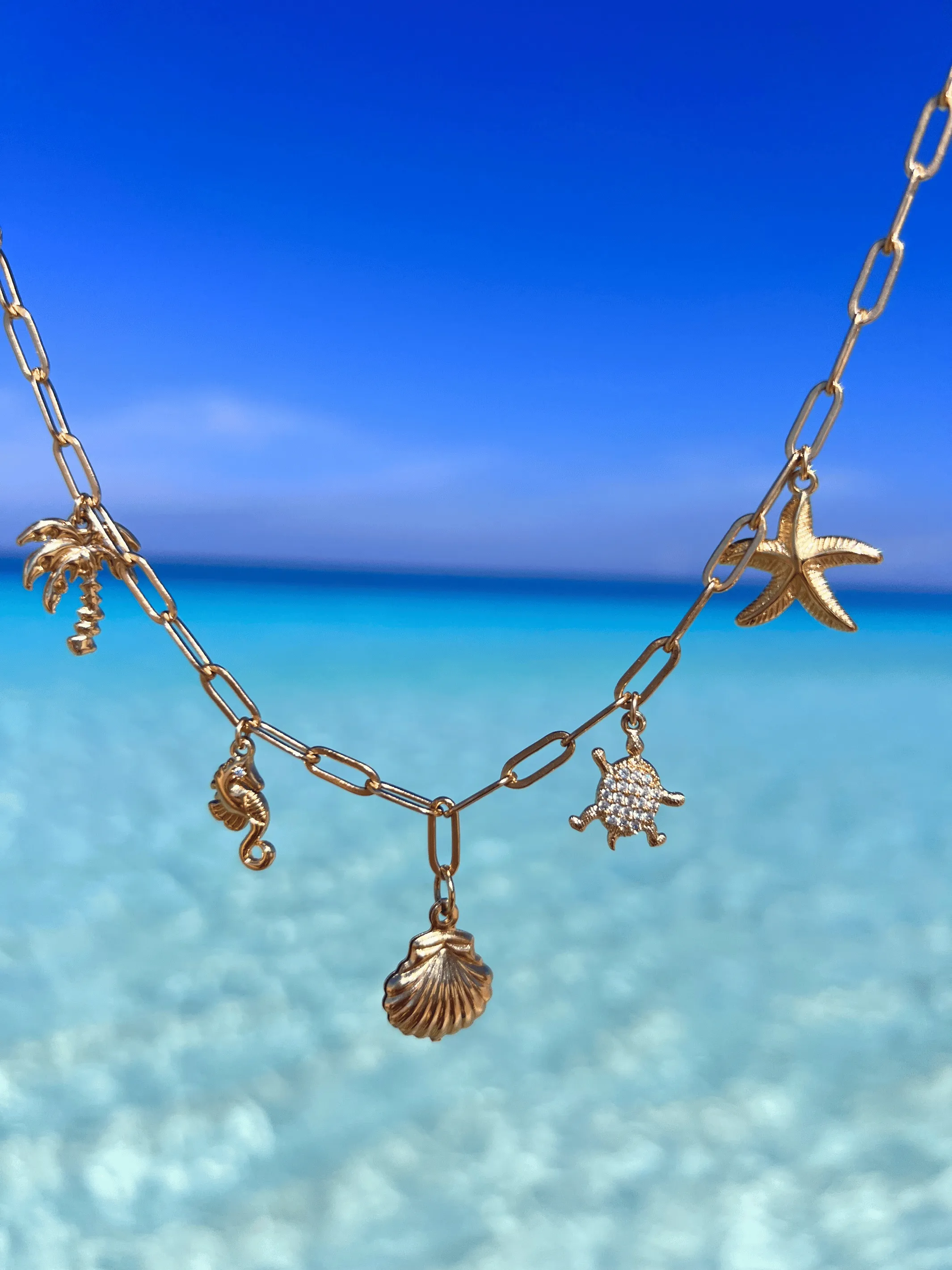 Beach Charm Necklace
