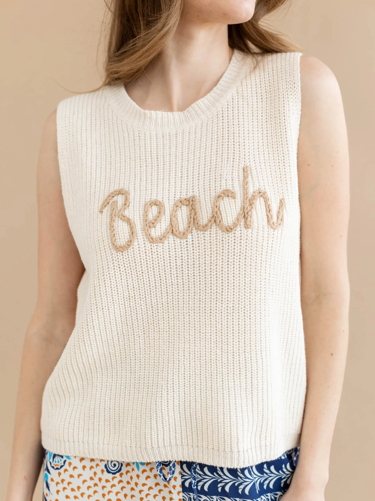 Beach Sweater Tank