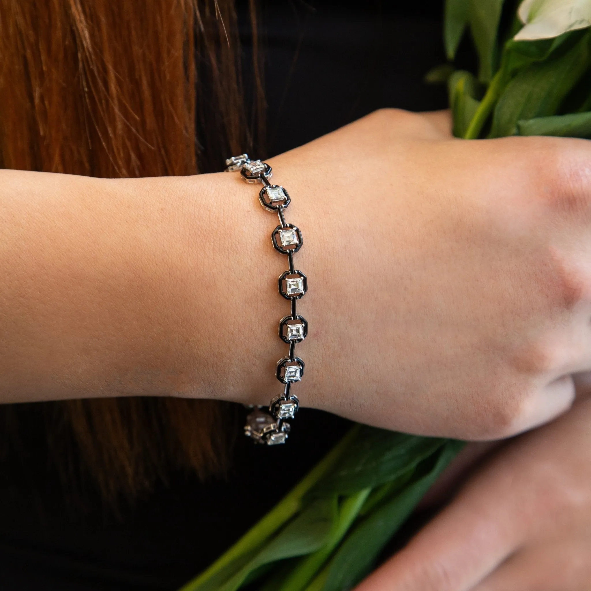 Belvedere Diamond Tennis Bracelet