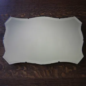 Bevelled Chevron Mirror