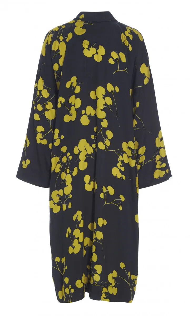 Bitte Kai Rand Winter Leaves Kimono Jacket/Dress