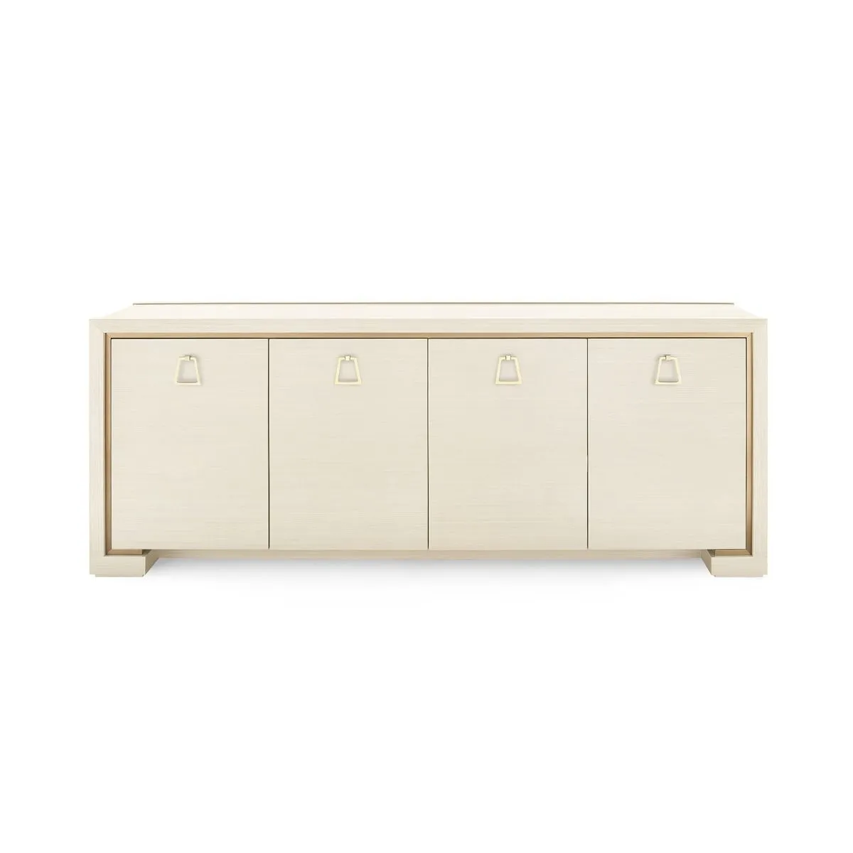 Blake 4-Door Cabinet / Blanched Oak