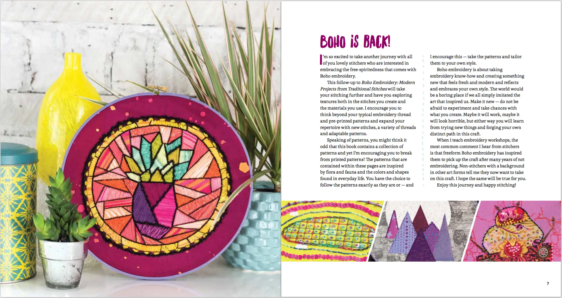 Boho Embroidery: The Pattern Collection