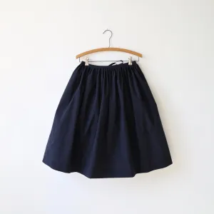 Bon Tie Back Skirt - Navy