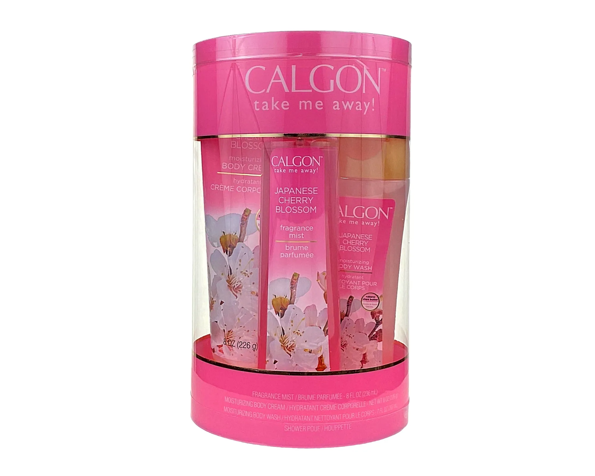 Calgon Japanese Cherry Blossom 4 Pc. Gift Set for Women
