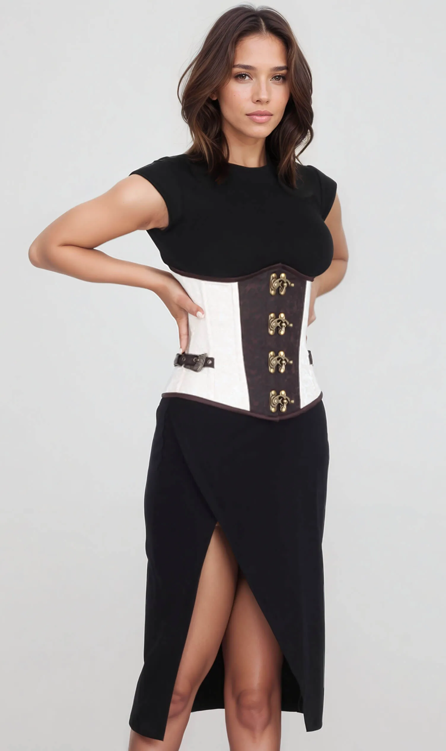 CD-1726 - Custom Made Steampunk Underbust Corset