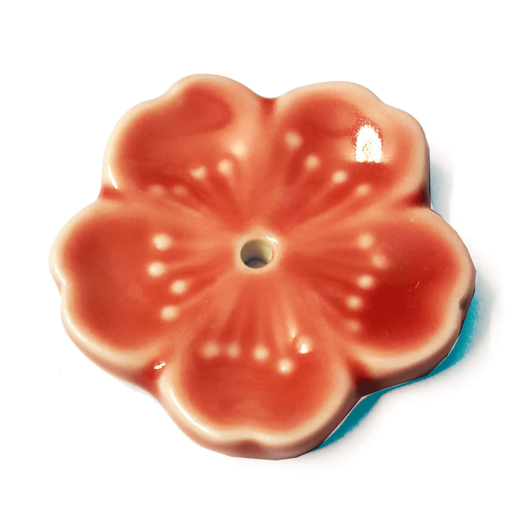 Cherry Blossom Ceramic Incense Stick Holder