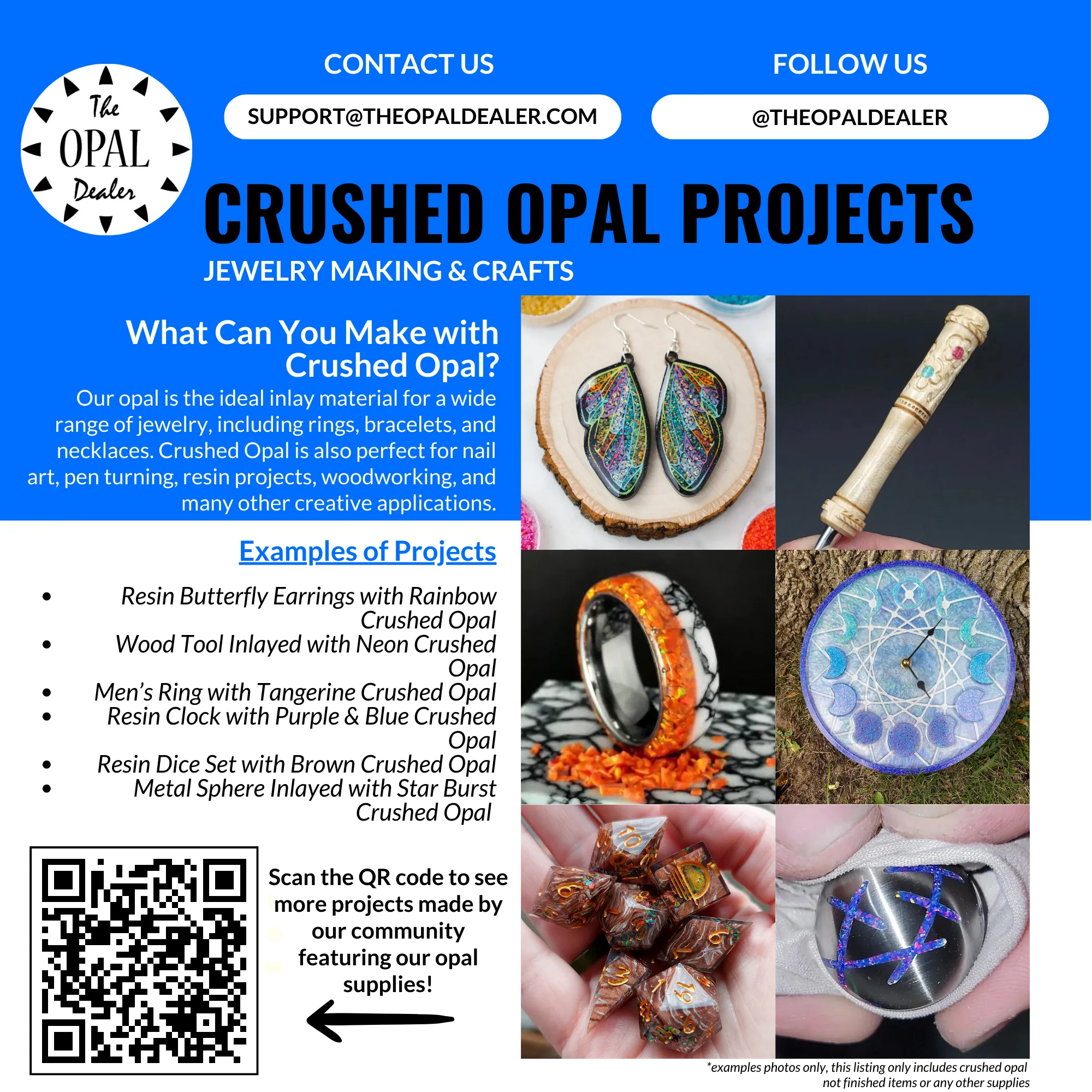 Cherry Blossom Crushed Opal
