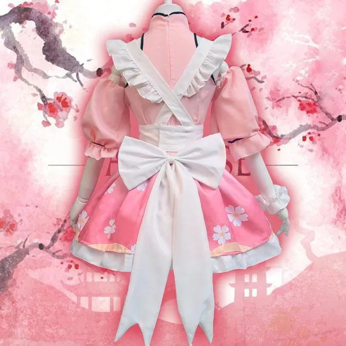 Cherry Blossom Maid Dress SD00085