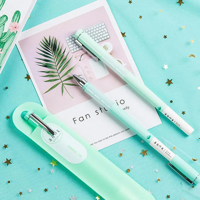 Cherry Blossom Mint Green Pencils SD01362