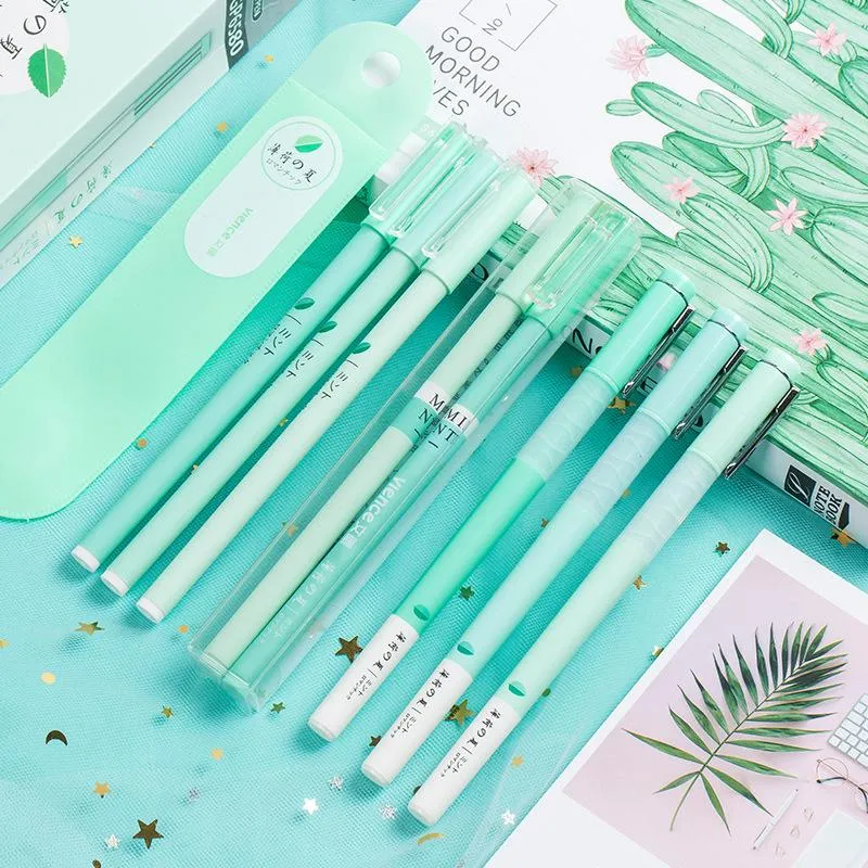 Cherry Blossom Mint Green Pencils SD01362