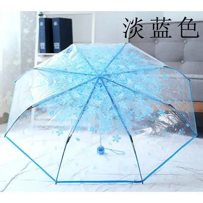 Cherry Blossom Transparent Umbrella SD01699